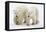 Pair of Adolescent Polar Bear Cubs-Howard Ruby-Framed Stretched Canvas