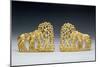 Pair of Belt Clasps with Three Figures-Scythian-Mounted Giclee Print
