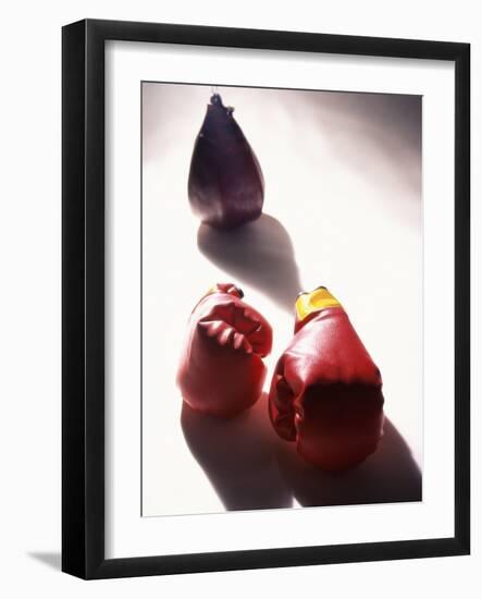 Pair of Boxing Gloves-null-Framed Photographic Print