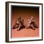 Pair of Celtic Bronze Bulls, Bulbury Camp, Dorset, England, c1st century BC - c1st century-Unknown-Framed Giclee Print