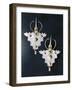 Pair of Engraved Silver Buckles, Enamel and Glass, 1900, Algeria, Early 20th Century-null-Framed Giclee Print