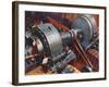 Pair of giant motors, 1938-Unknown-Framed Giclee Print