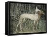 Pair of Hunting Dogs-null-Framed Stretched Canvas