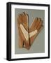 Pair of Leather and Lace Gloves-null-Framed Giclee Print