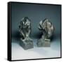 Pair of Monkeys, C.1930-null-Framed Stretched Canvas