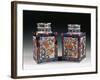 Pair of Porcelain Vases-null-Framed Giclee Print