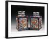 Pair of Porcelain Vases-null-Framed Giclee Print