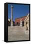 Pair of Roman Columns at Brindisi Port, Puglia, Italy, 2nd -3rd Century-null-Framed Stretched Canvas