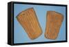 Pair of Shin Pads, 1930s-null-Framed Stretched Canvas