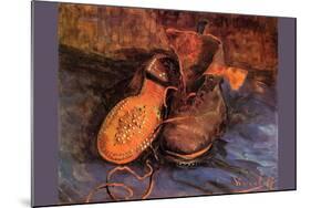 Pair of Shoes, 1887-Vincent van Gogh-Mounted Giclee Print