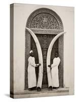 Pair of Tusks, Zanzibar-null-Stretched Canvas