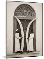 Pair of Tusks, Zanzibar-null-Mounted Giclee Print