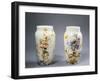 Pair of Vases Decorated with Impressionist-Style Patterns-Eugene Schopin-Framed Giclee Print