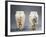 Pair of Vases Decorated with Impressionist-Style Patterns-Eugene Schopin-Framed Giclee Print