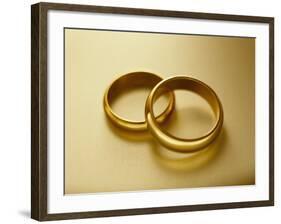 Pair of Wedding Bands-Christopher C Collins-Framed Photographic Print