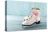 Pair Of White Women'S Ice Skates-Anna-Mari West-Stretched Canvas
