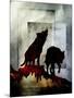 Pair of Wolves-LightBoxJournal-Mounted Giclee Print