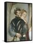 Pair of Young People, Detail from Game of Cards-Giovanni Antonio Fasolo-Framed Stretched Canvas