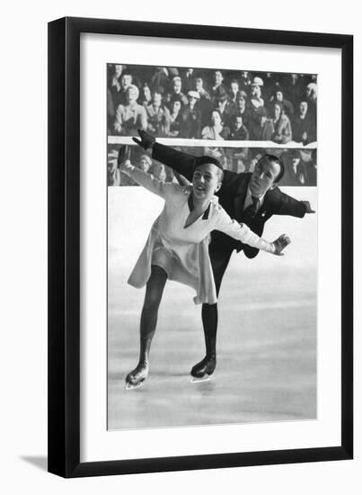 Pairs Figure Skating, Winter Olympic Games, Garmisch-Partenkirchen, Germany, 1936-null-Framed Giclee Print