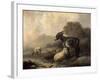 Paisaje Con Animales, Hacia 1844-Jenaro Perez Villaamil-Framed Premium Giclee Print