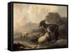 Paisaje Con Animales, Hacia 1844-Jenaro Perez Villaamil-Framed Stretched Canvas