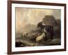 Paisaje Con Animales, Hacia 1844-Jenaro Perez Villaamil-Framed Giclee Print