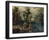 Paisaje Con Barcas, 1652-1661-Isaac Van Oosten-Framed Giclee Print