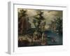 Paisaje Con Barcas, 1652-1661-Isaac Van Oosten-Framed Giclee Print