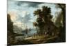 Paisaje Con Desembarco de Holandeses en Tierras de Brasil, C 1640, Museo Del Prado, Madrid, Spain-Jan Peeters-Mounted Giclee Print