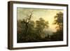 Paisaje Con Figura a Caballo, 1787-Nicholas Pocock-Framed Giclee Print