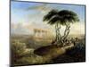 Paisaje Oriental Con Ruinas Clasicas, 1842-Jenaro Perez Villaamil-Mounted Giclee Print