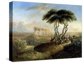 Paisaje Oriental Con Ruinas Clasicas, 1842-Jenaro Perez Villaamil-Stretched Canvas