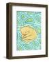 Paisley Cat-My Zoetrope-Framed Art Print