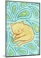 Paisley Cat-My Zoetrope-Mounted Art Print