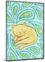 Paisley Cat-My Zoetrope-Mounted Art Print