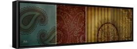 Paisley Composition I-Patricia Pinto-Framed Stretched Canvas