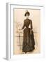 Paisley Costume 1888-null-Framed Art Print