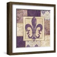 Paisley Fleur De Lys-Piper Ballantyne-Framed Art Print