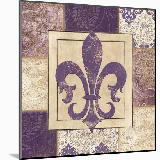 Paisley Fleur De Lys-Piper Ballantyne-Mounted Art Print