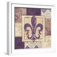 Paisley Fleur De Lys-Piper Ballantyne-Framed Art Print