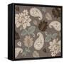 Paisley Floral II-null-Framed Stretched Canvas