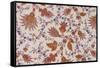 Paisley Floral Pattern Repeat on Off White Background-null-Framed Stretched Canvas