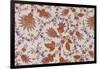 Paisley Floral Pattern Repeat on Off White Background-null-Framed Giclee Print