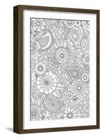 Paisley Floral-Hello Angel-Framed Giclee Print