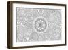 Paisley Mandala-Hello Angel-Framed Giclee Print