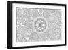 Paisley Mandala-Hello Angel-Framed Giclee Print