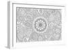 Paisley Mandala-Hello Angel-Framed Giclee Print