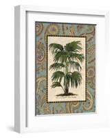 Paisley Palm II-null-Framed Art Print