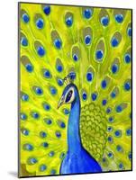 Paisley Peacock-Blenda Tyvoll-Mounted Giclee Print