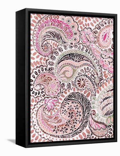 Paisley Print I-Yvette St. Amant-Framed Stretched Canvas